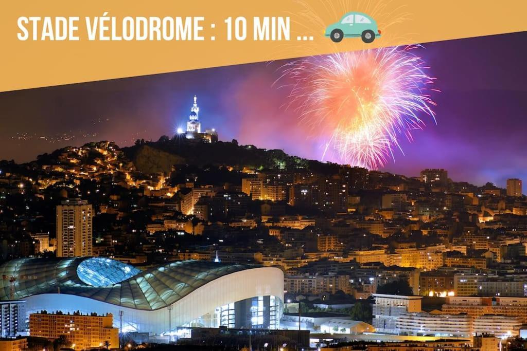 Divine Idylle Central Vieux-Port Terrasse Clim Марсилия Екстериор снимка