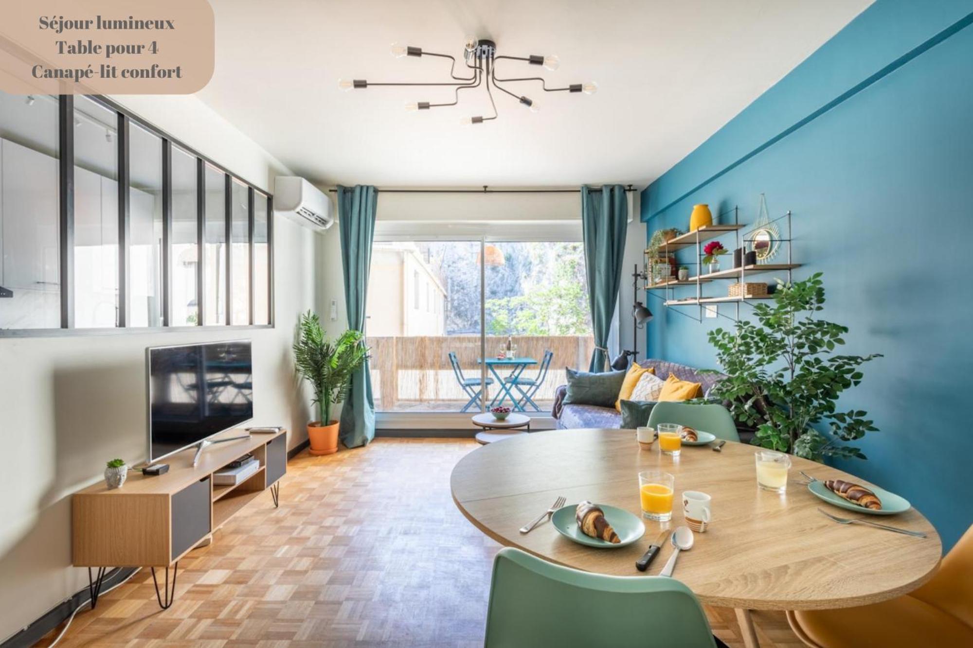 Divine Idylle Central Vieux-Port Terrasse Clim Марсилия Екстериор снимка