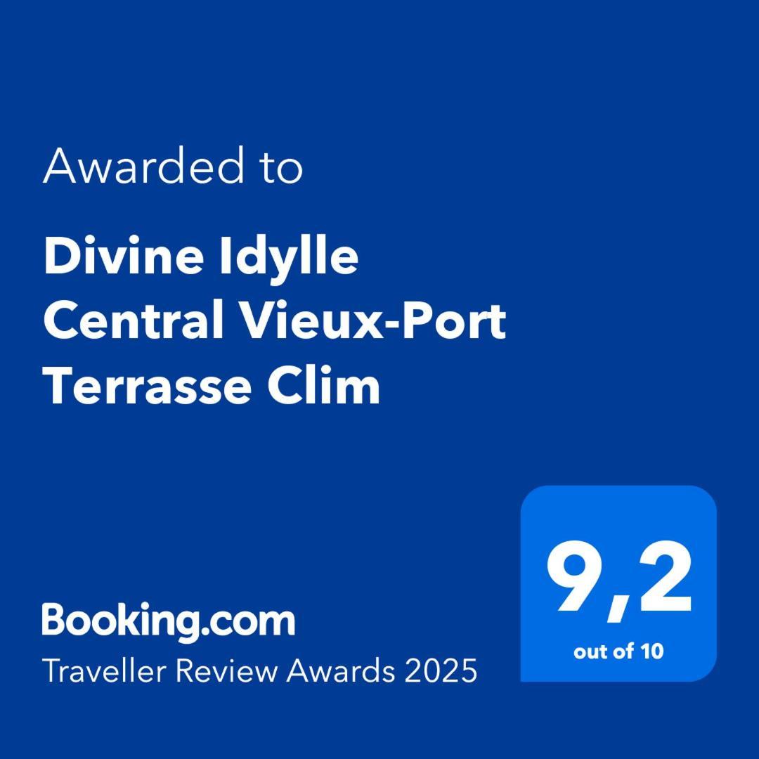 Divine Idylle Central Vieux-Port Terrasse Clim Марсилия Екстериор снимка